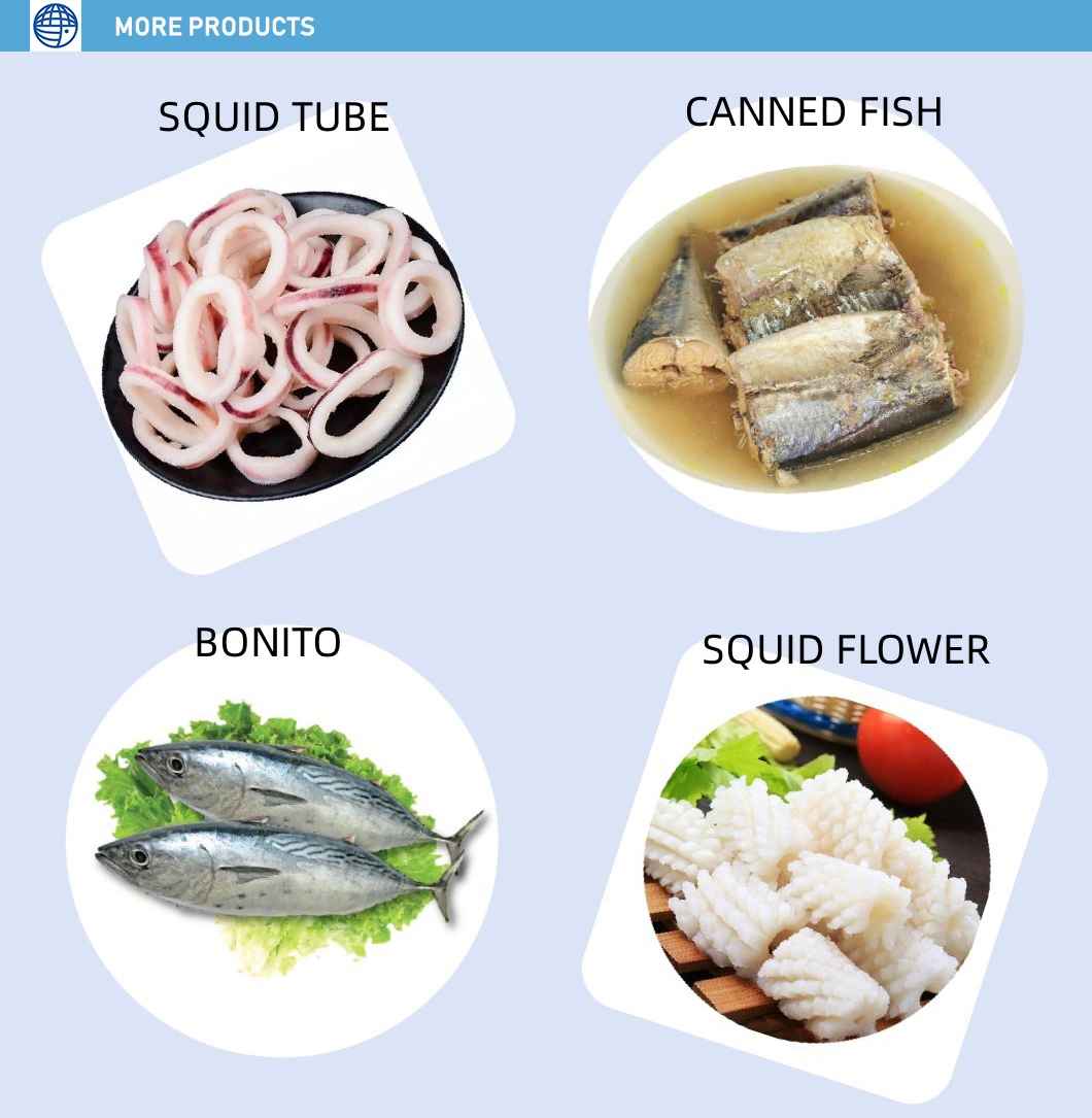 Hot Sale Seafood Whole Round Frozen Pacific Mackerel