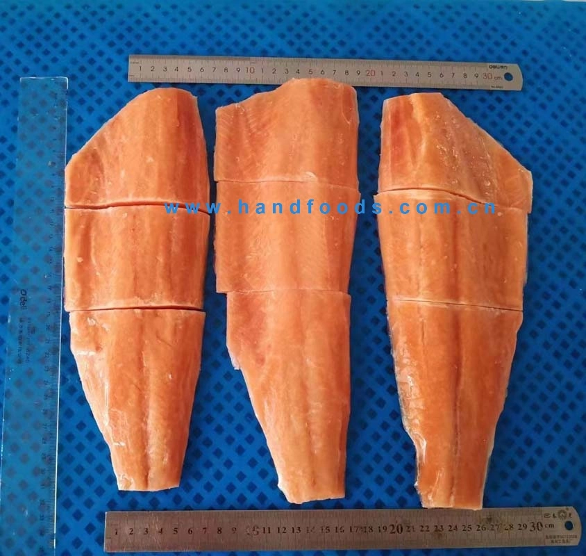 Good Quality Seafood of Frozen Pink Salmon Fillets Weighed One Pound with Ivp Polybag